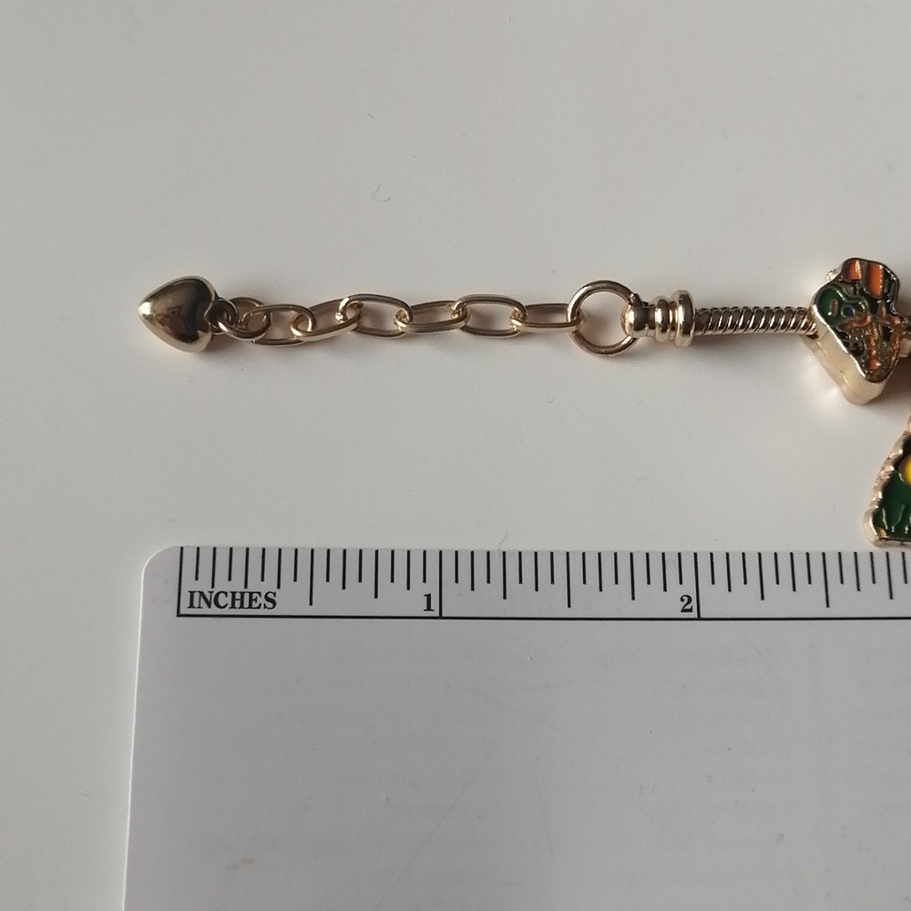 Taylor Swift Eras Tour Charm Bracelet Goldtone Multi Colour - Picture 8 of 8